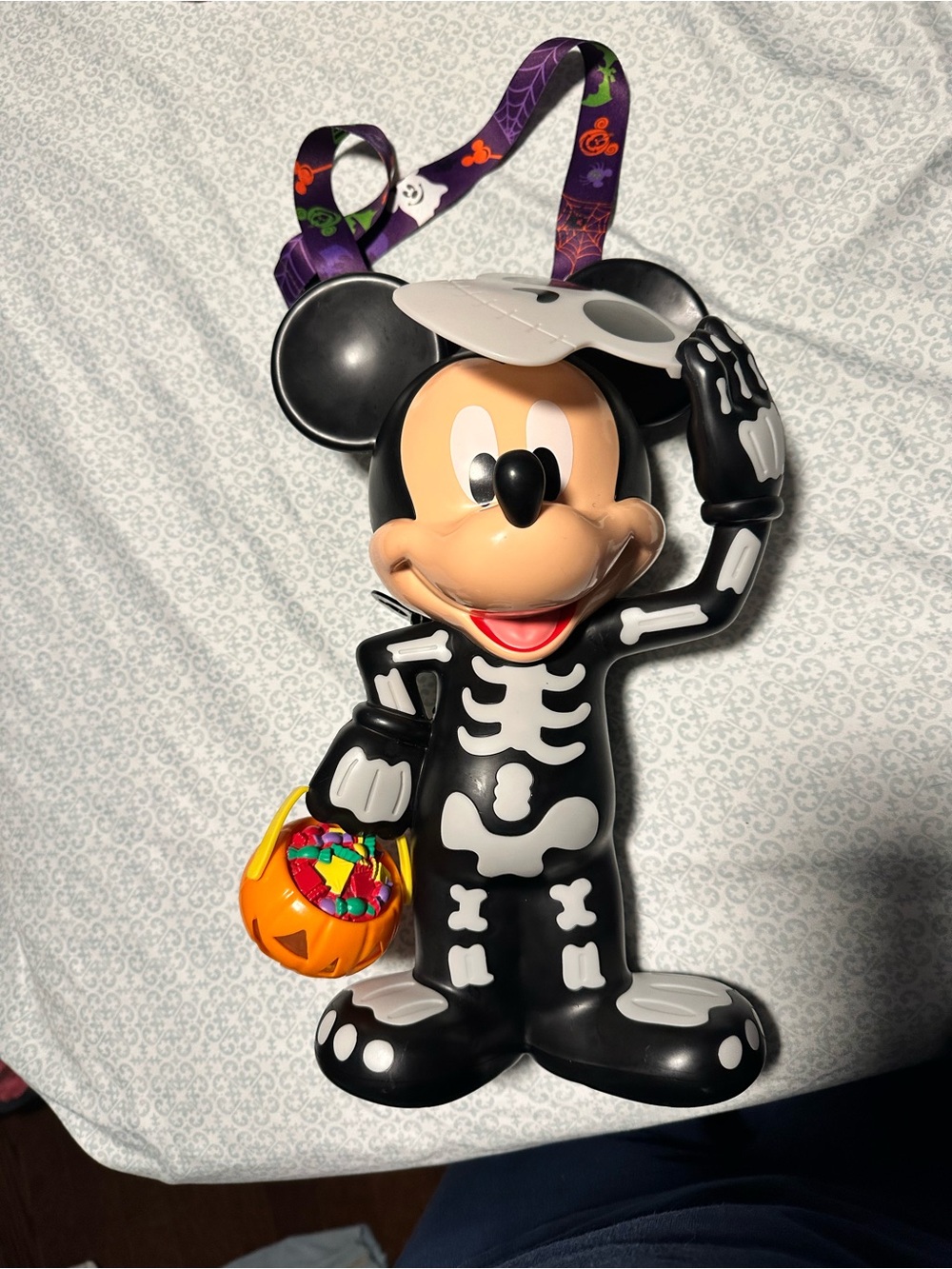 Disney Parks Mickey Mouse Skeleton Popcorn Bucket